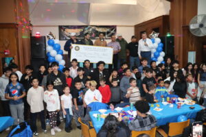 In a heartwarming gesture of community support, Larry Dominick and the Board of Trustees presented a generous check to the Cicero Pachuca Soccer Club on Friday, December 1.