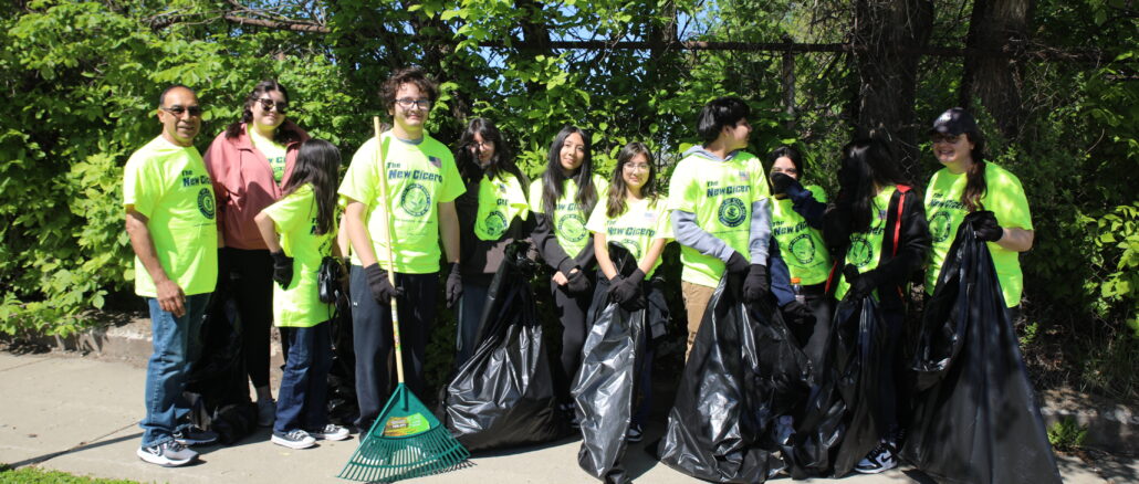 Volunteers gather to participate int he Annual Town of Cicero Cleanup Week Drive, May 11, 2024