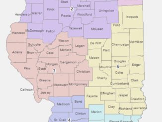 Illinois Map Tier 3 Coronavirus mitigation