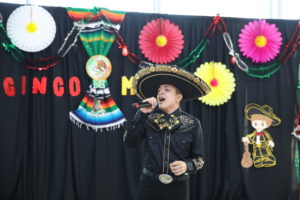 Sebastián Castellanos entertains at Town President Larry Dominick's Virtual Facebook Cinco de Mayo celebration, 2021