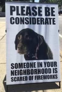 Remember pets during the 4th of July