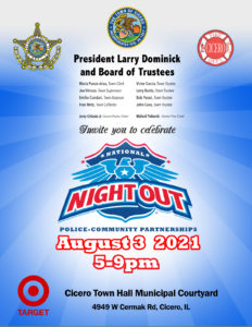 Cicero National Night Out co-sponsored by Target