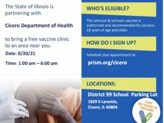 Cicero Health Dept offers vaccinations Aug. 20