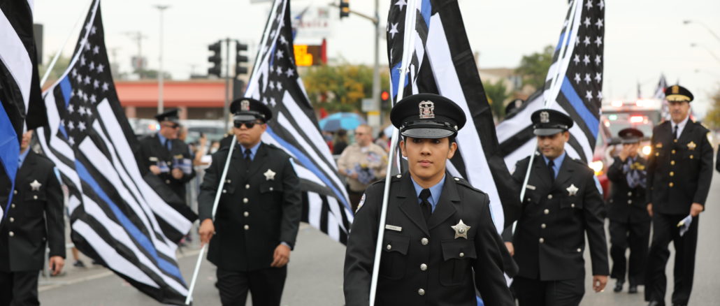 Cicero Police officers were among the participants honored at the 53rd Annual Houby Parade on Sunday Oct. 10, 2021