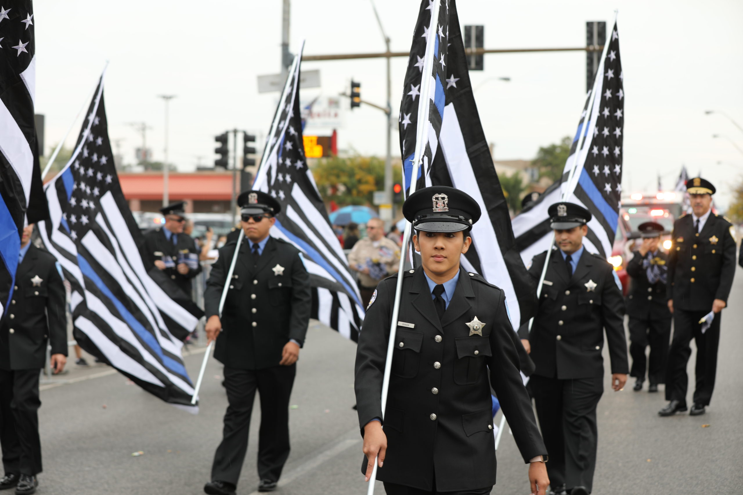 Cicero Police officers were among the participants honored at the 53rd Annual Houby Parade on Sunday Oct. 10, 2021