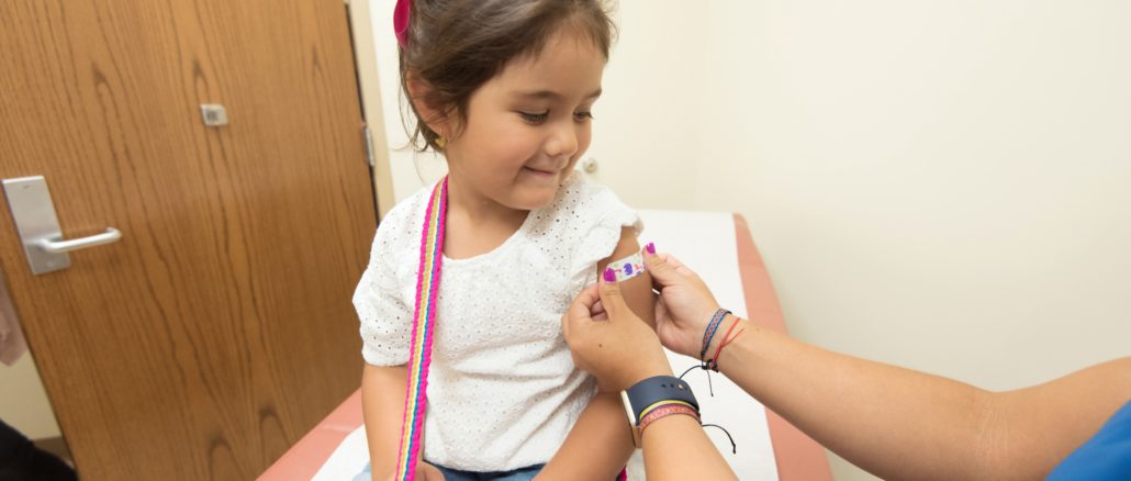 Vaccination for pre-school. Photo Courtesy of the CDC on Unsplash