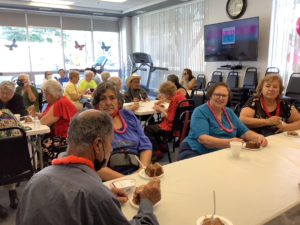 The Cicero Senior Center celebrates the July birthdays of its members