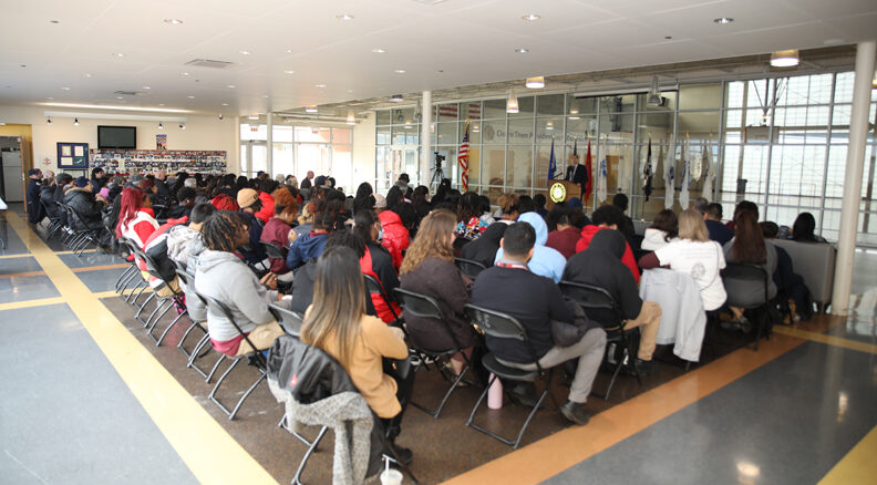 Residents gather at Cicero Community Center for the annual Commemoration of Dr. Martin Luther King Jr., Jan. 11, 2023