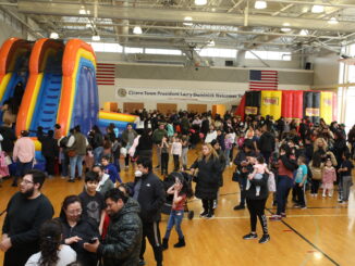 Hundreds of families enjoyed the Easter in the Park celebration on April 1, which was moved to the Community Center because of inclement weather