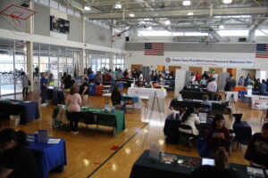 President Dominick and the Cicero Community Network (CCN) hosted a job fair on Saturday April 15