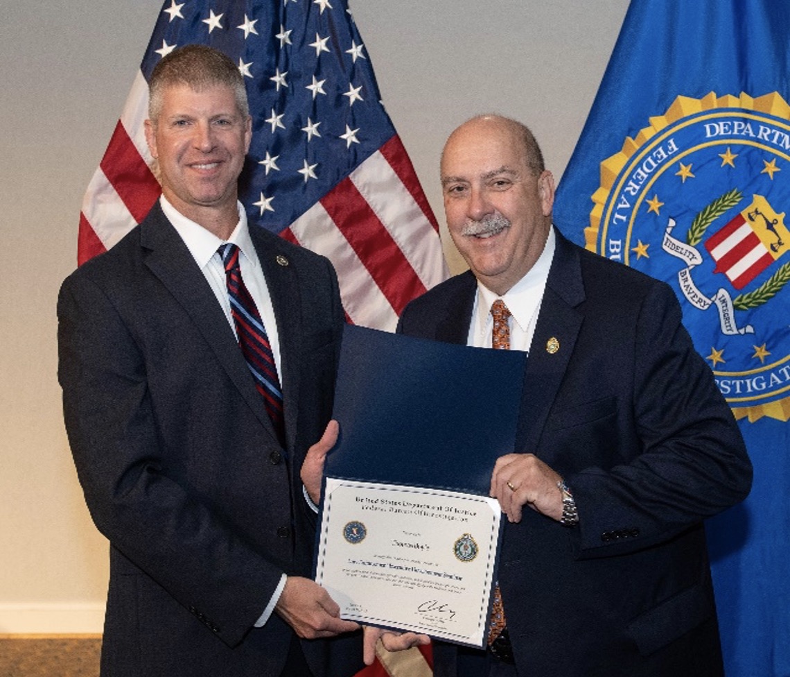 Cicero Police Superintendent Thomas P. Boyle Completes FBI Law Enforcement Executive Development Seminar (LEEDS)