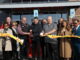 Town President Larry Dominick and Cicero officials cut the ribbon on the new Portillo's restaurant at 33rd and Cicero Avenue Thursday November 2, 2023