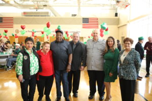 The Seniors of Cicero celebrated a late Valentine’s Day and an early St. Patrick’s Day at the annual Hearts and Shamrocks event on March 13, 2024 at the Cicero Community Center.