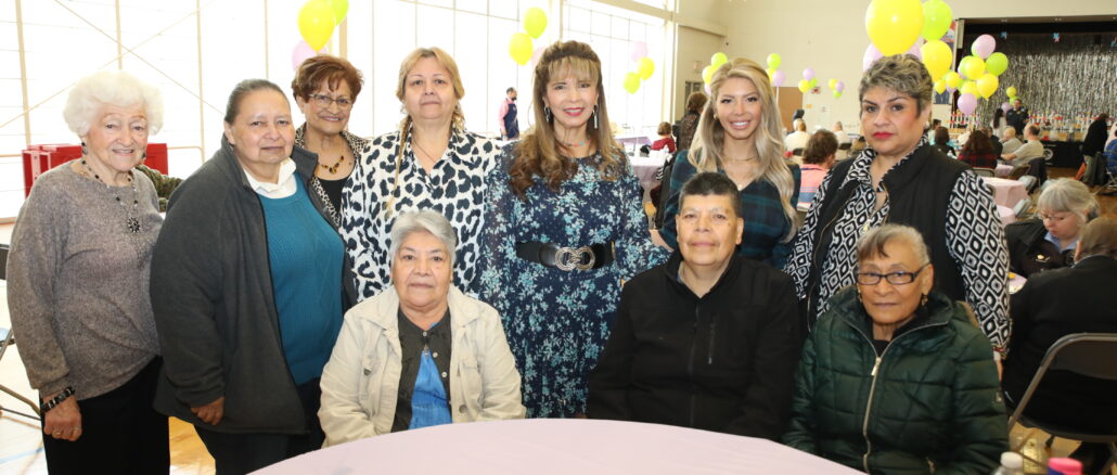 Seniors enjoy bingo party at Senior Center April 2024